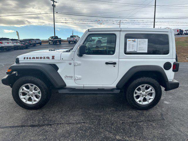 used 2021 Jeep Wrangler car, priced at $30,988