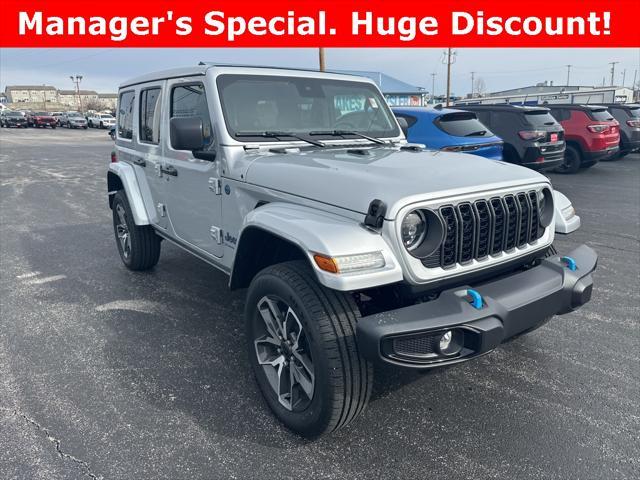 new 2024 Jeep Wrangler 4xe car, priced at $60,040