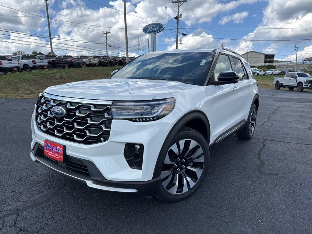 new 2025 Ford Explorer car, priced at $59,455