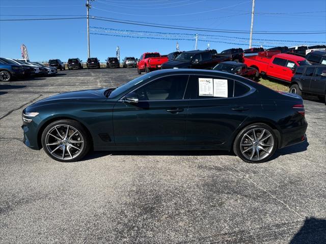 used 2022 Genesis G70 car, priced at $31,053