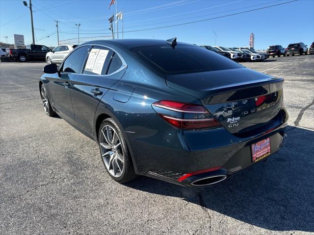 used 2022 Genesis G70 car, priced at $28,951