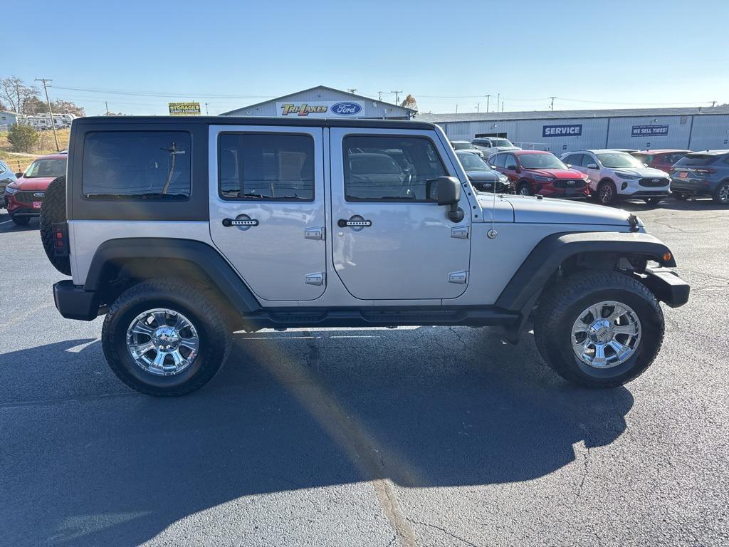used 2018 Jeep Wrangler JK Unlimited car, priced at $19,541