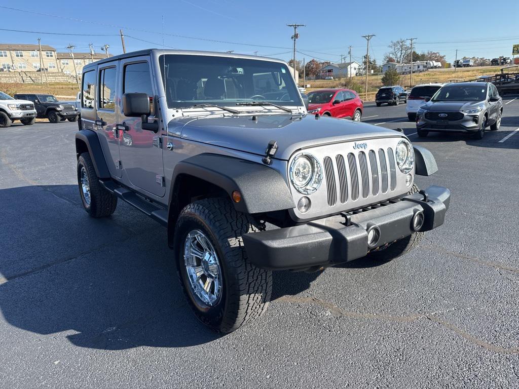 used 2018 Jeep Wrangler JK Unlimited car, priced at $19,541