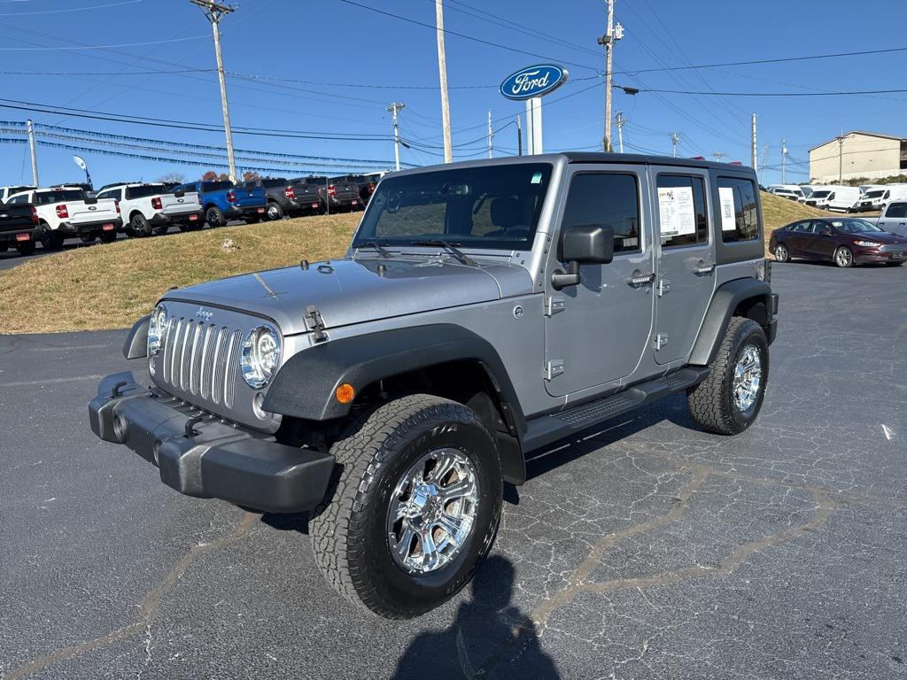 used 2018 Jeep Wrangler JK Unlimited car, priced at $19,541