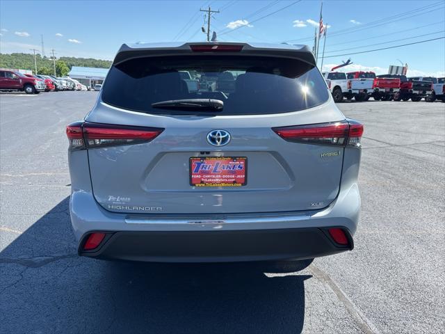 used 2022 Toyota Highlander Hybrid car, priced at $32,887
