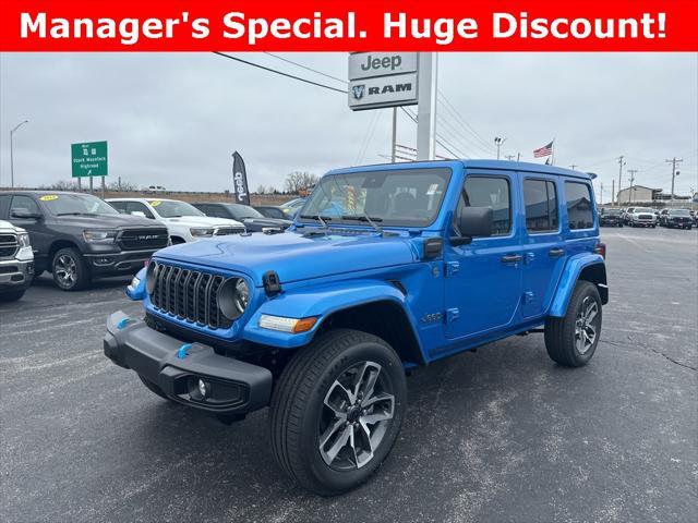 new 2024 Jeep Wrangler 4xe car, priced at $60,040