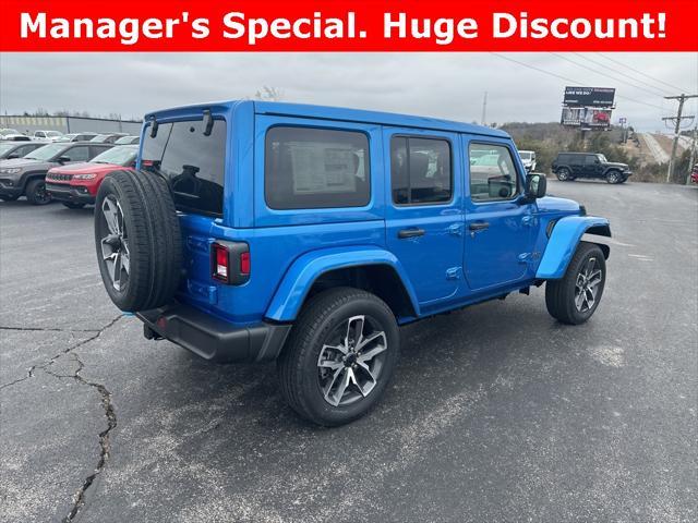 new 2024 Jeep Wrangler 4xe car, priced at $60,040
