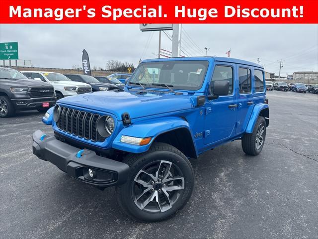 new 2024 Jeep Wrangler 4xe car, priced at $60,040