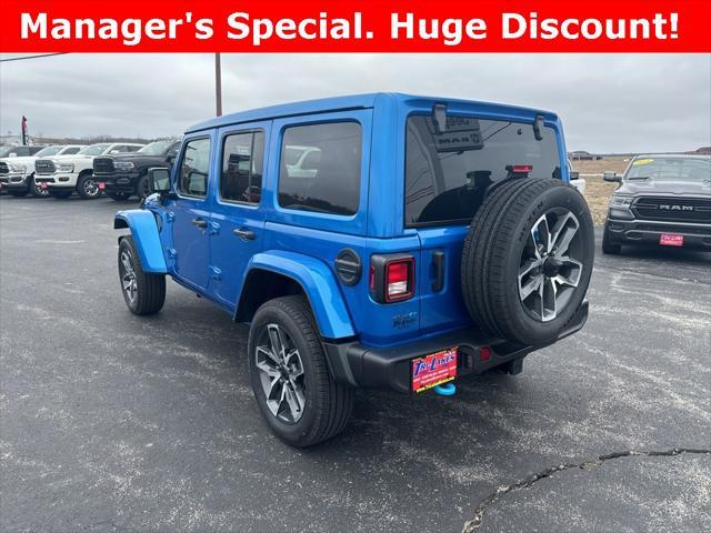 new 2024 Jeep Wrangler 4xe car, priced at $60,040
