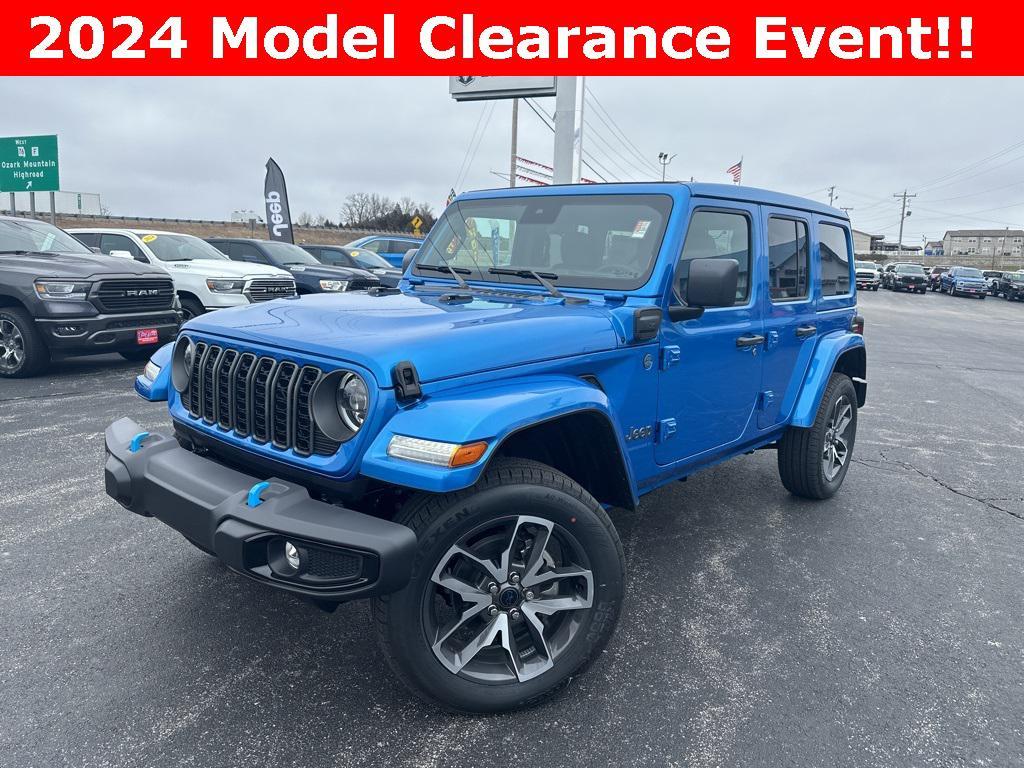 new 2024 Jeep Wrangler 4xe car, priced at $56,199