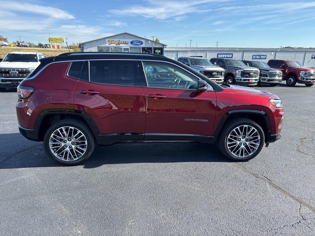 used 2022 Jeep Compass car, priced at $22,044