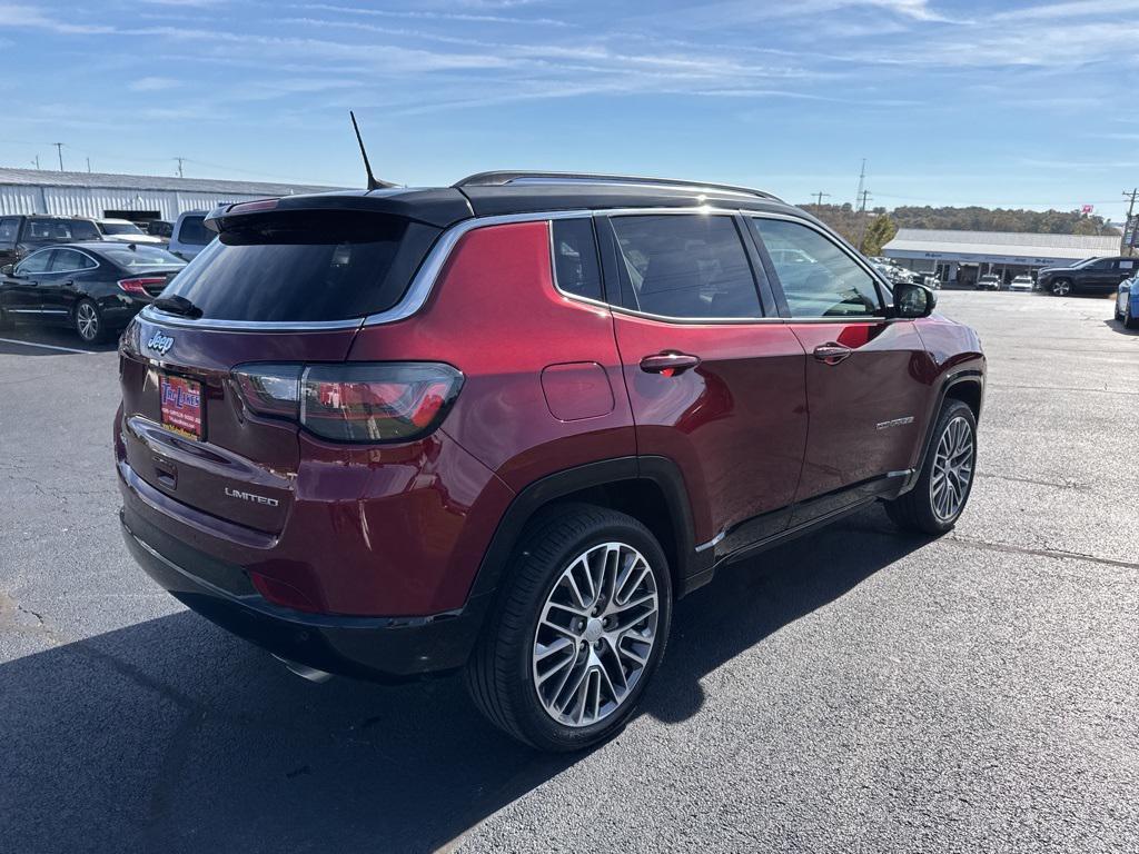 used 2022 Jeep Compass car, priced at $22,044