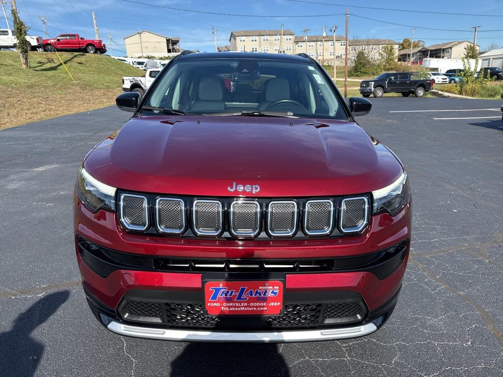 used 2022 Jeep Compass car, priced at $22,044