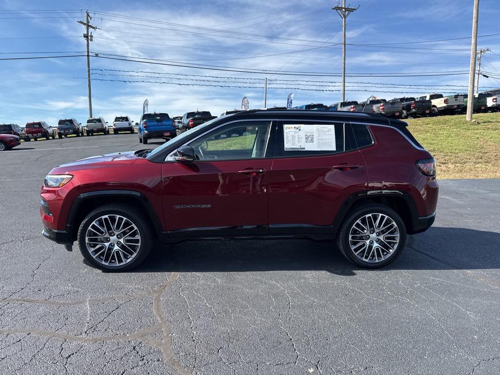 used 2022 Jeep Compass car, priced at $22,044