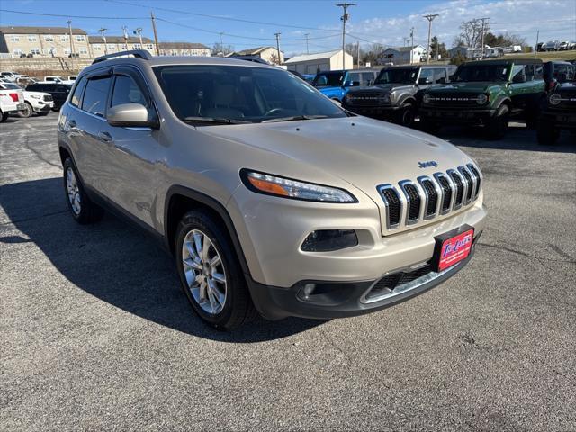 used 2015 Jeep Cherokee car, priced at $16,996