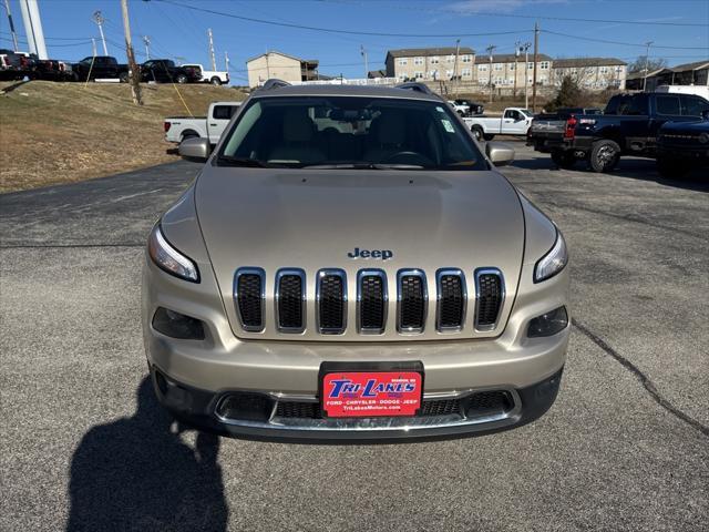 used 2015 Jeep Cherokee car, priced at $16,996