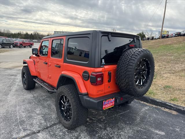 used 2018 Jeep Wrangler Unlimited car, priced at $27,874