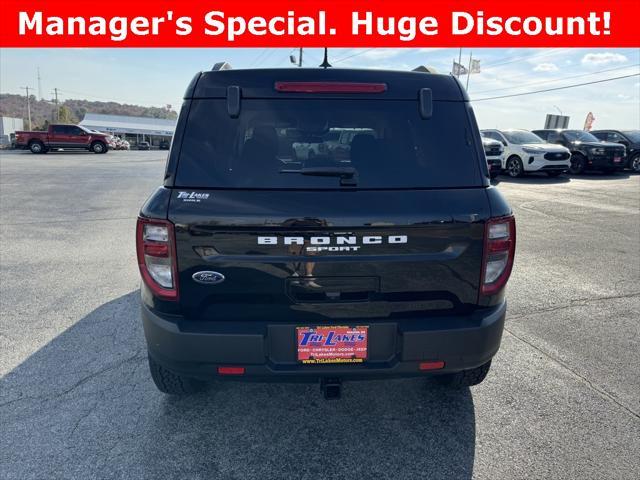 new 2024 Ford Bronco Sport car, priced at $39,998