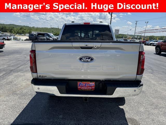 new 2024 Ford F-150 car, priced at $60,358