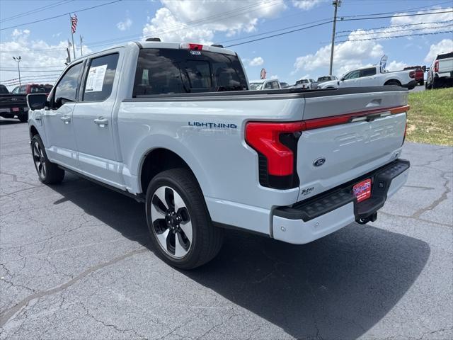 used 2023 Ford F-150 Lightning car, priced at $55,212