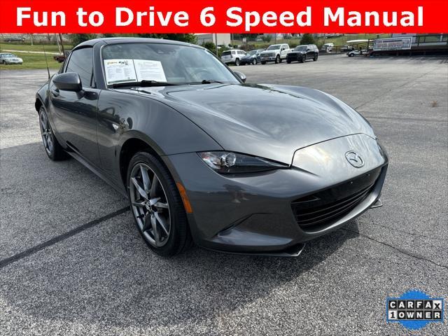 used 2017 Mazda MX-5 Miata RF car, priced at $23,870