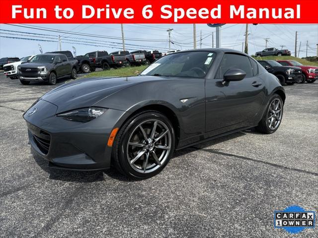 used 2017 Mazda MX-5 Miata RF car, priced at $23,870