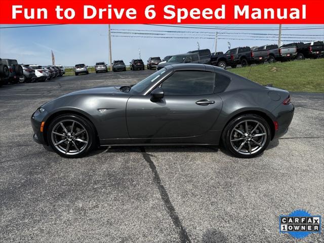 used 2017 Mazda MX-5 Miata RF car, priced at $23,870