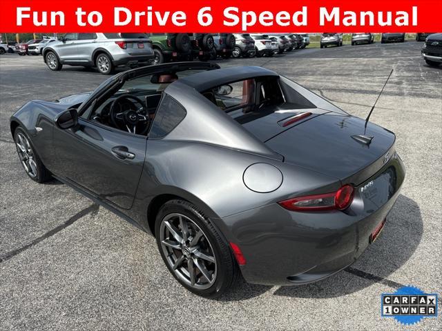 used 2017 Mazda MX-5 Miata RF car, priced at $23,870