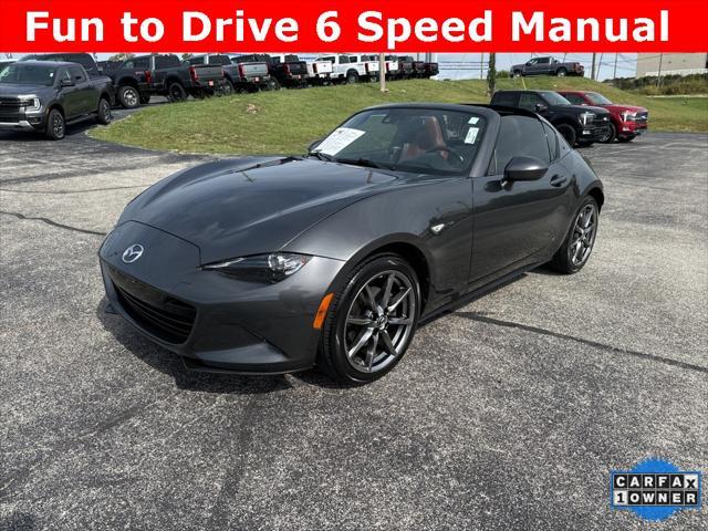 used 2017 Mazda MX-5 Miata RF car, priced at $23,870