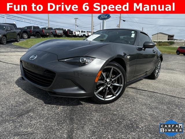 used 2017 Mazda MX-5 Miata RF car, priced at $23,870