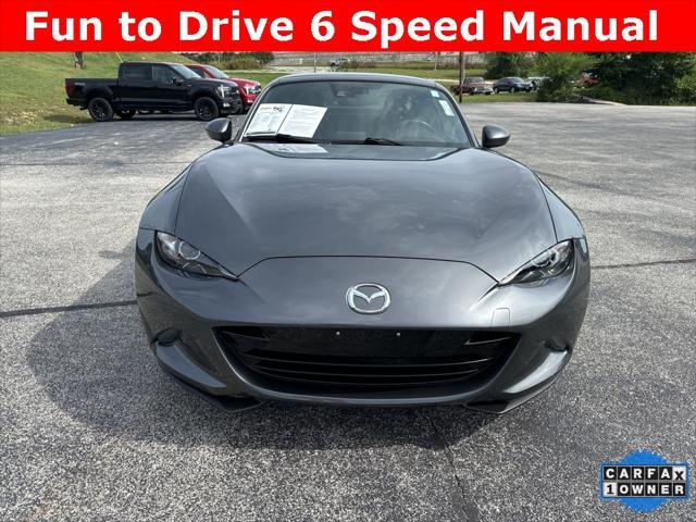 used 2017 Mazda MX-5 Miata RF car, priced at $23,870