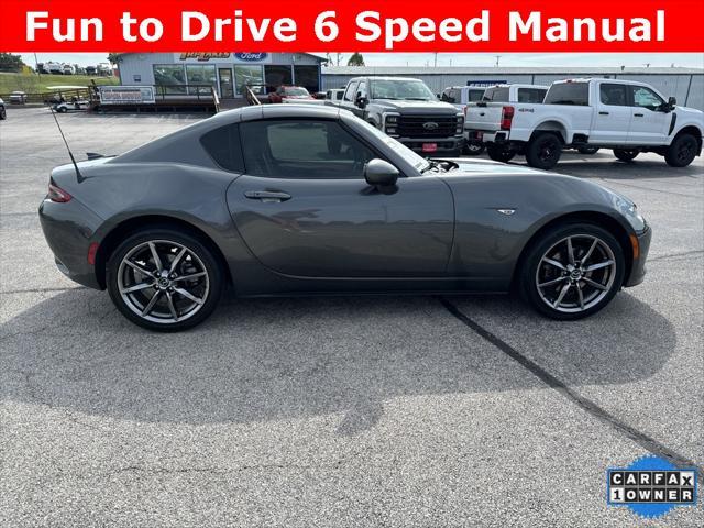 used 2017 Mazda MX-5 Miata RF car, priced at $23,870