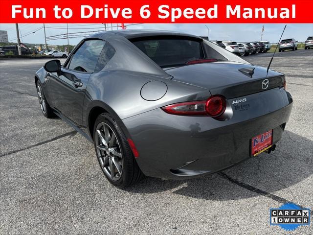 used 2017 Mazda MX-5 Miata RF car, priced at $23,870