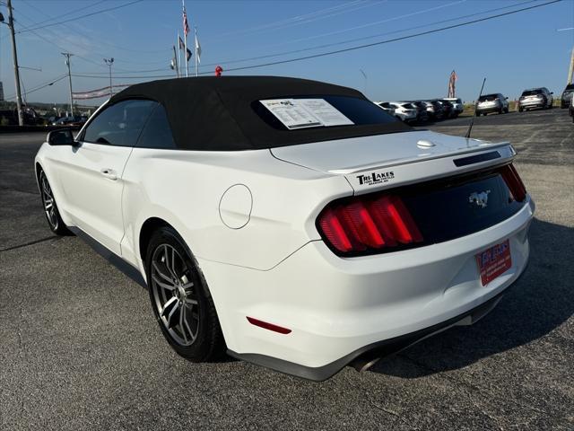 used 2016 Ford Mustang car, priced at $19,186