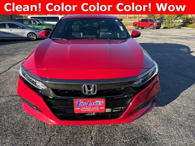 used 2019 Honda Accord car, priced at $20,815