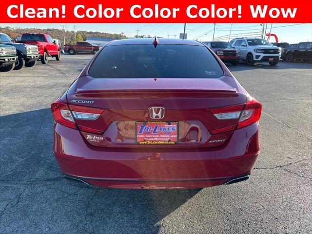 used 2019 Honda Accord car, priced at $20,815