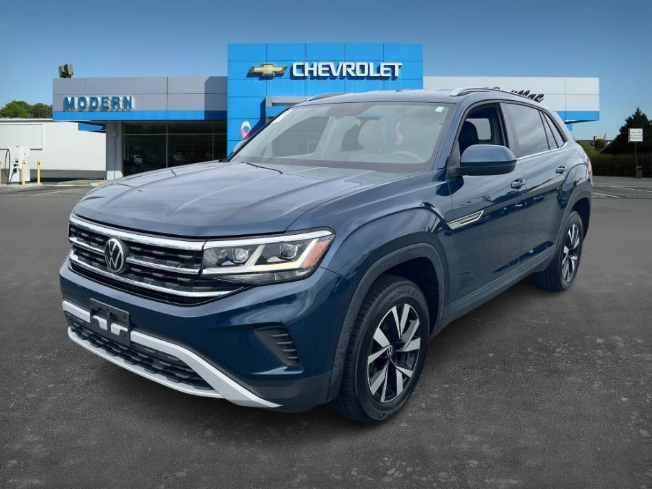 used 2021 Volkswagen Atlas Cross Sport car, priced at $21,419