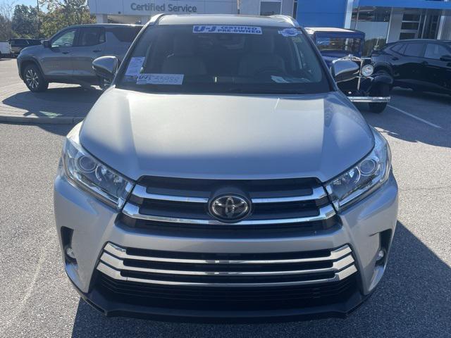 used 2019 Toyota Highlander car, priced at $32,988