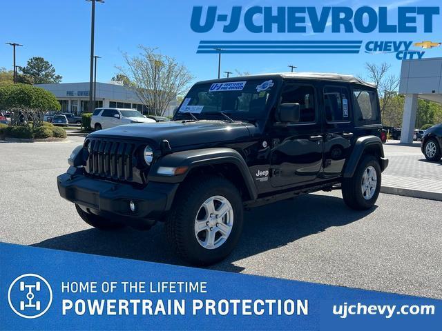 used 2020 Jeep Wrangler Unlimited car, priced at $32,880