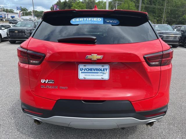 used 2023 Chevrolet Blazer car, priced at $29,988