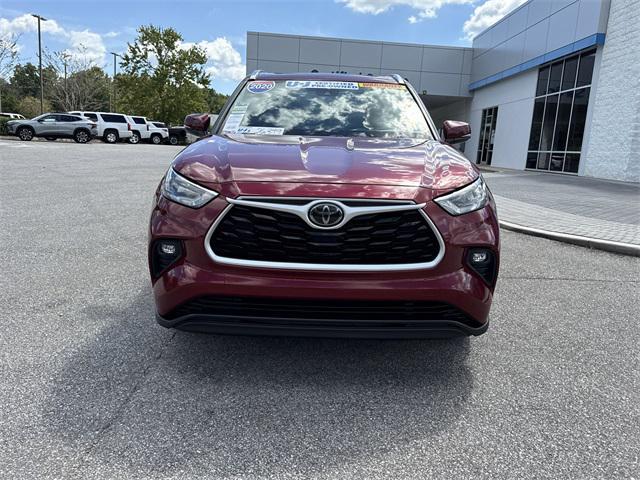 used 2020 Toyota Highlander car, priced at $23,985