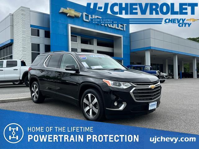 used 2021 Chevrolet Traverse car, priced at $29,797