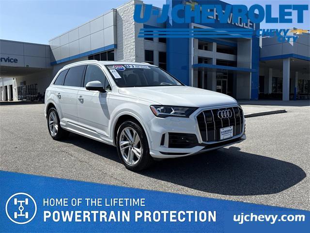 used 2023 Audi Q7 car, priced at $38,500