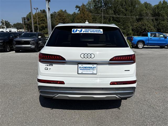 used 2023 Audi Q7 car, priced at $38,500