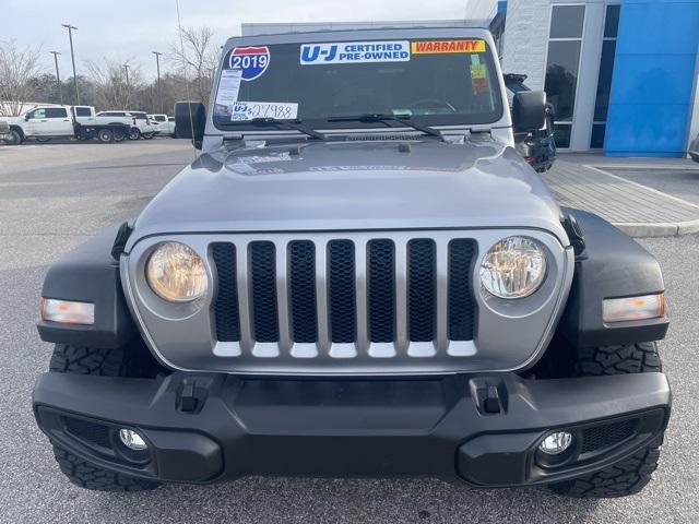 used 2019 Jeep Wrangler Unlimited car, priced at $25,988