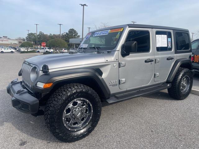 used 2019 Jeep Wrangler Unlimited car, priced at $25,988