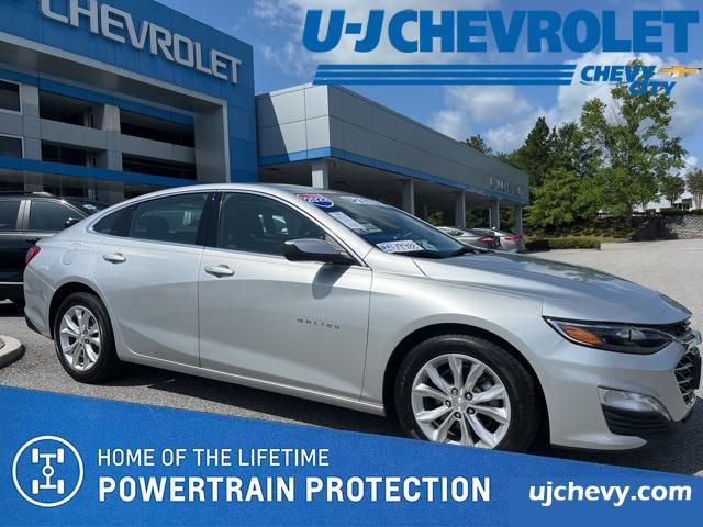 used 2022 Chevrolet Malibu car, priced at $18,488