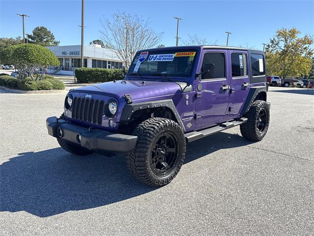used 2018 Jeep Wrangler JK Unlimited car, priced at $24,667