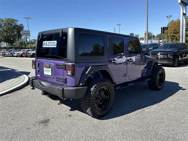 used 2018 Jeep Wrangler JK Unlimited car, priced at $24,667