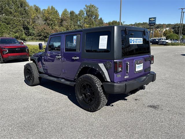 used 2018 Jeep Wrangler JK Unlimited car, priced at $24,667